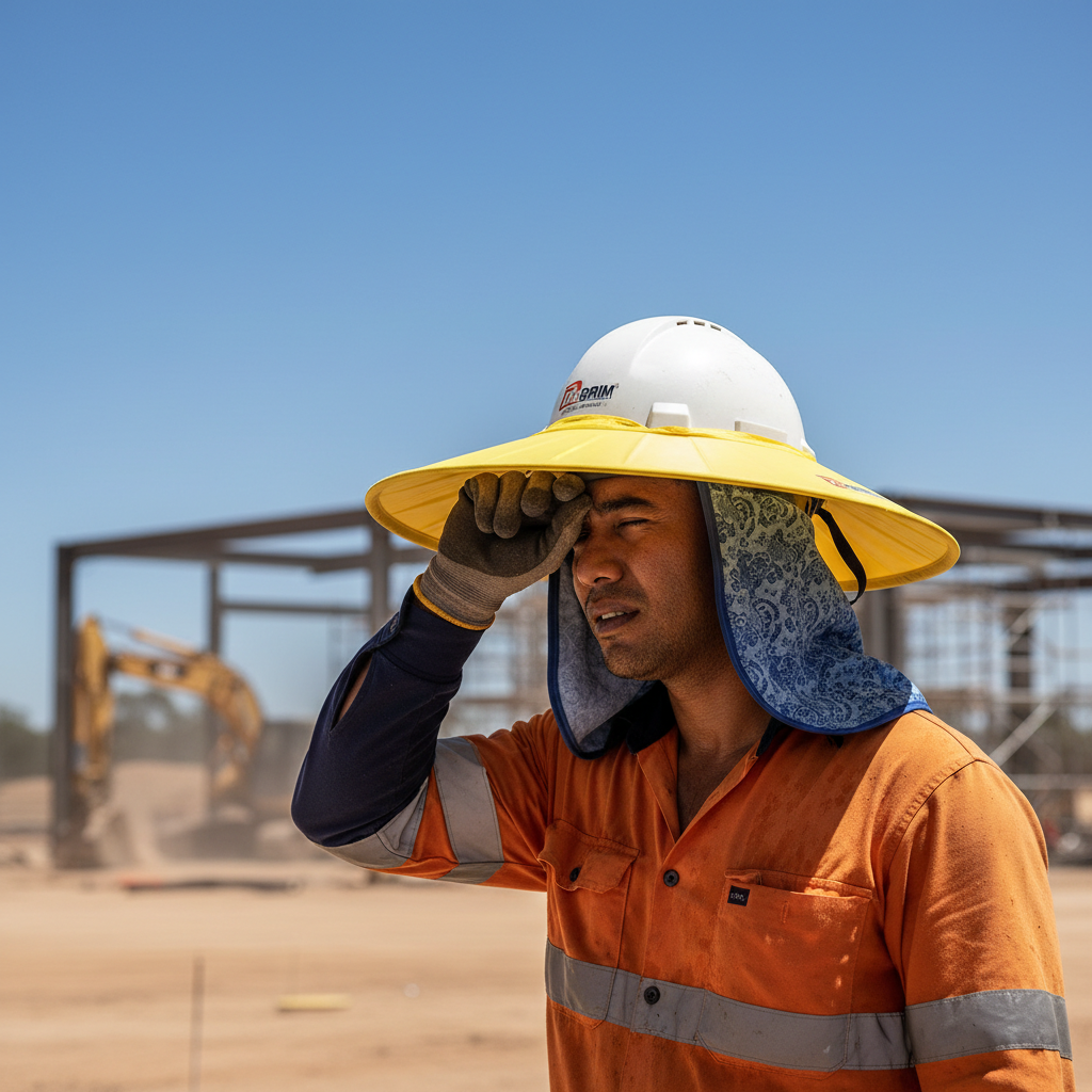 Beat the Heat, Beat Fatigue: Sun Protection for Helmet Wearers on Australian Worksites