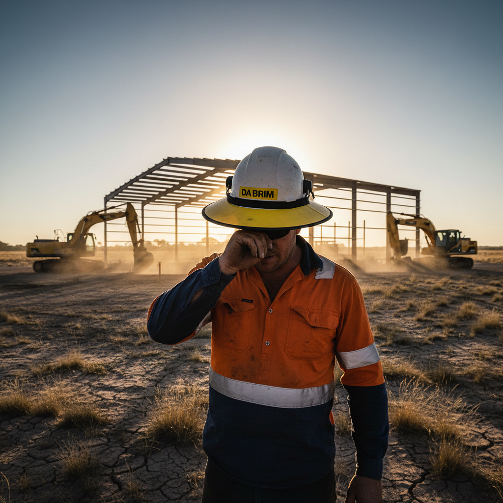 Beat the Heat: Essential Sun Protection for Helmeted Tradies