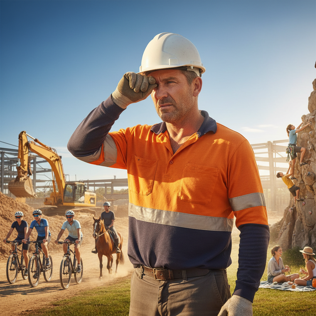 Beat the Heat: Heat Stress Symptoms for Helmeted Workers in Australia