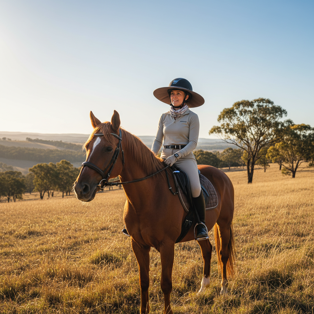 Beat the Heat: How to Manage Heat Stress While Riding Your Horse in Australian Summer
