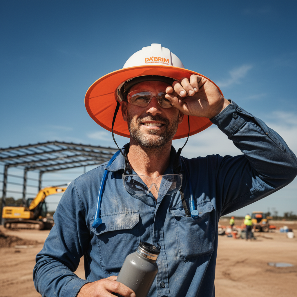 Beat the Heat on Site: Your Helmet's Role in Preventing Heat Stress