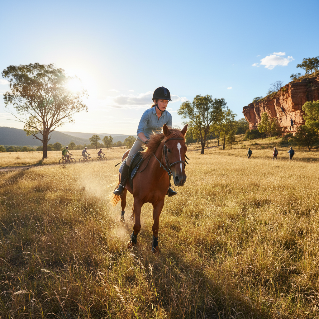 Beat the Heat: Stay Cool and Protected on Long Equestrian Rides in Australia