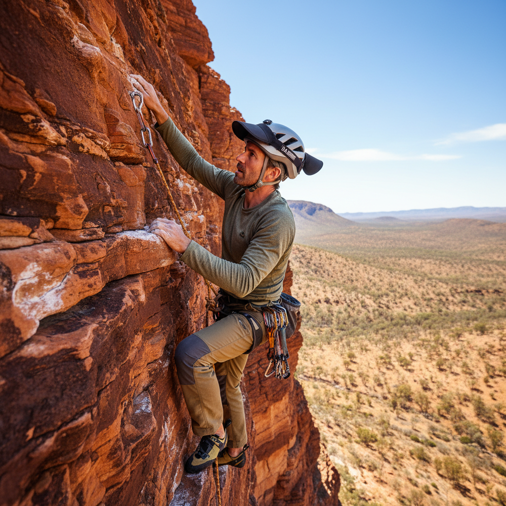 Beat the Heat, Stay Focused: Your Helmet Sun Protection Guide for Long Australian Climbs
