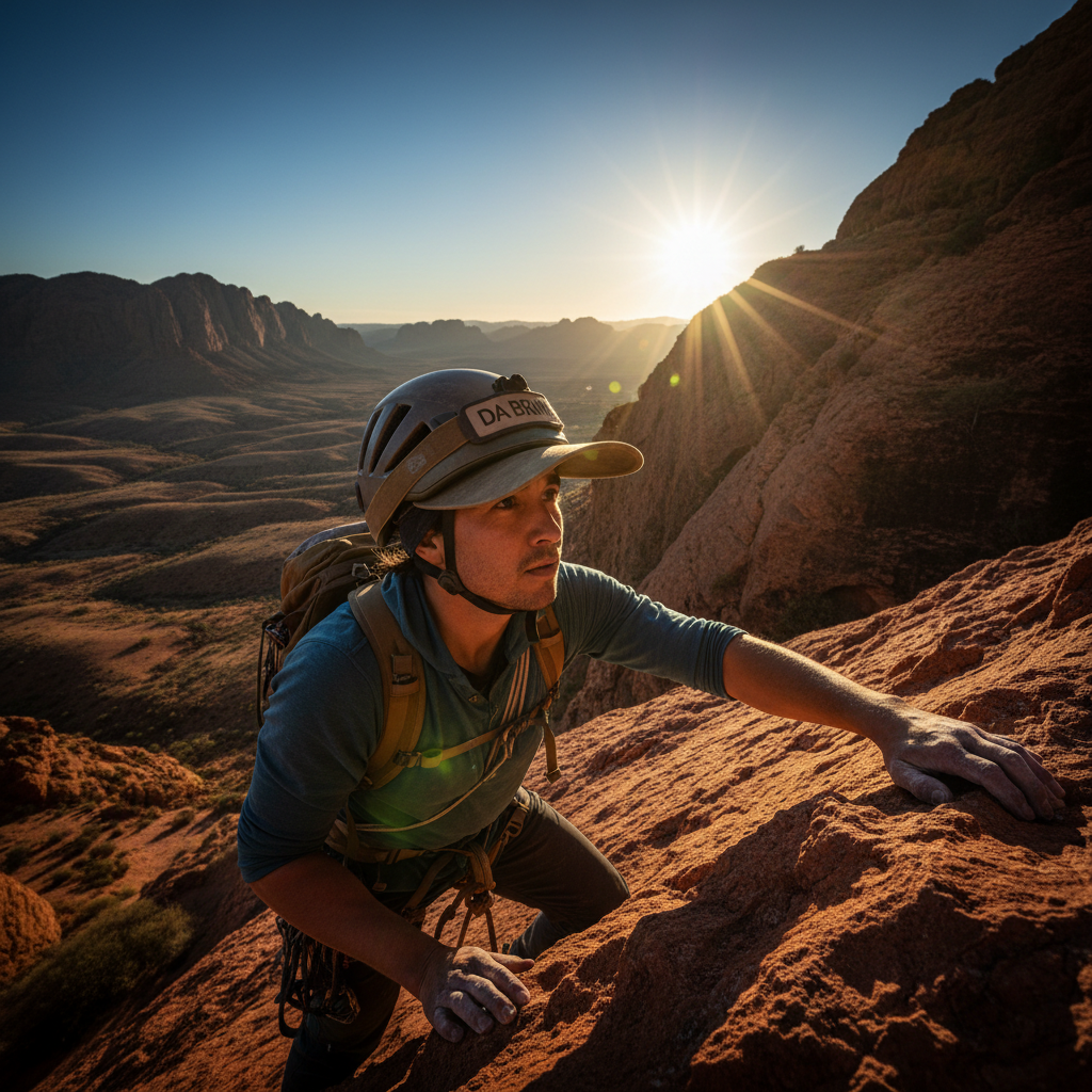 Beat the Heat, Stay Sharp: Your Helmeted Guide to Long Australian Climbs