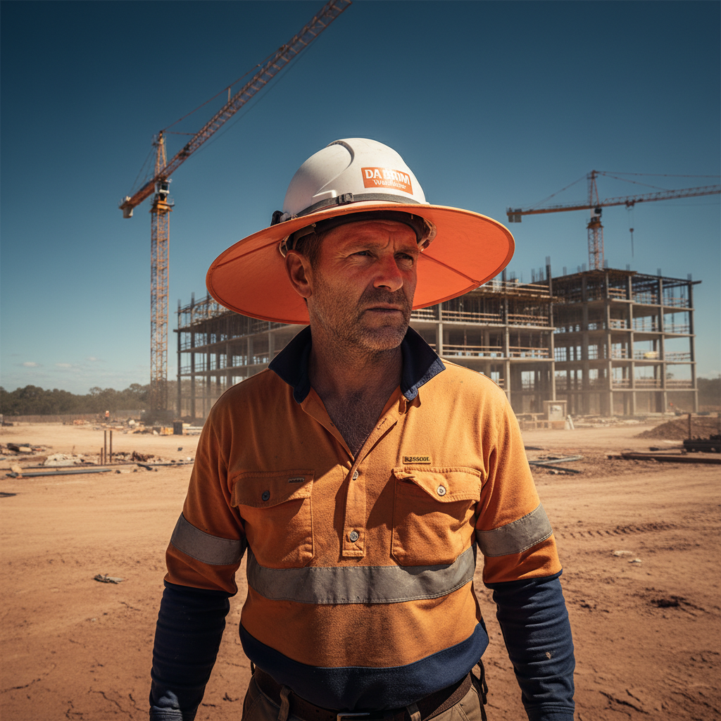 Beat the Heat: Your Construction Helmet Survival Guide for Australian Summers