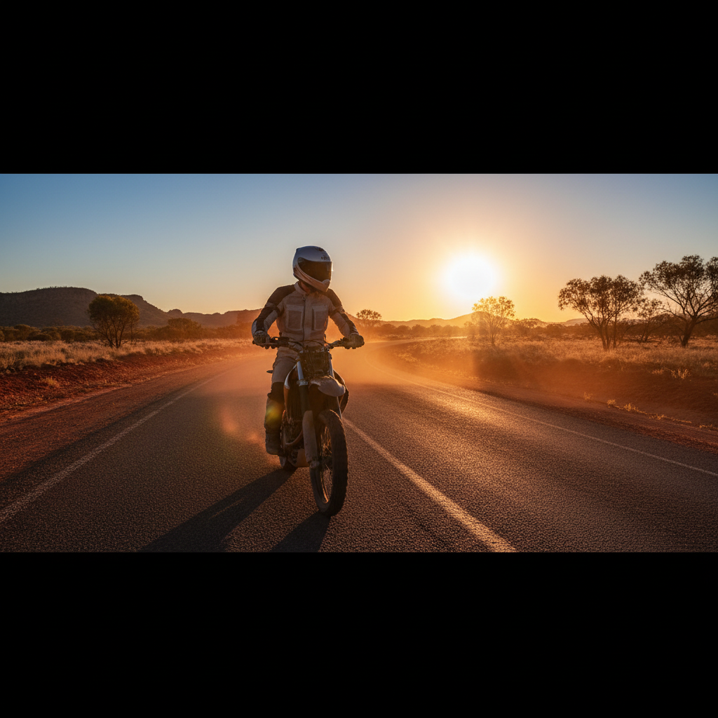 Beat the Heat: Your Helmeted Guide to Riding in Extreme Australian Sun