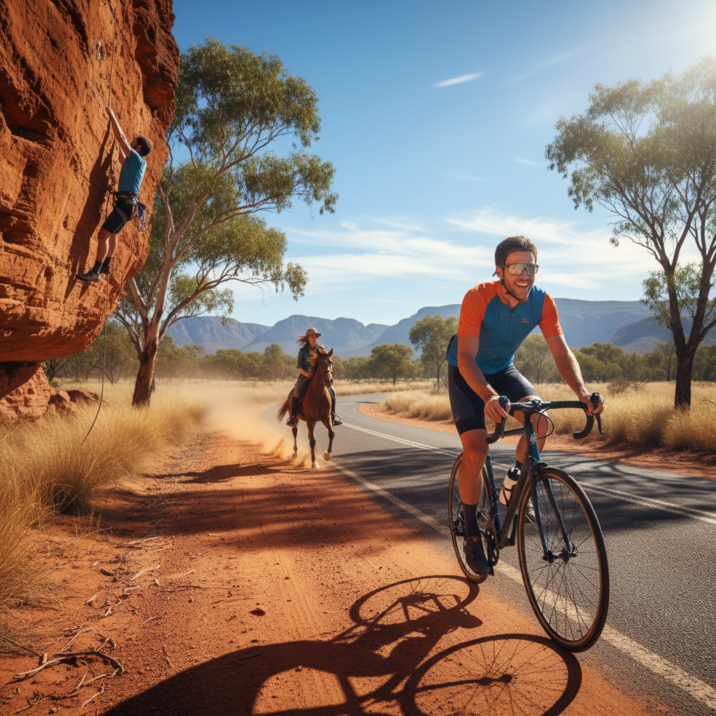 Beat the Sun on Long Australian Road Rides: Your Helmet's Best Mate
