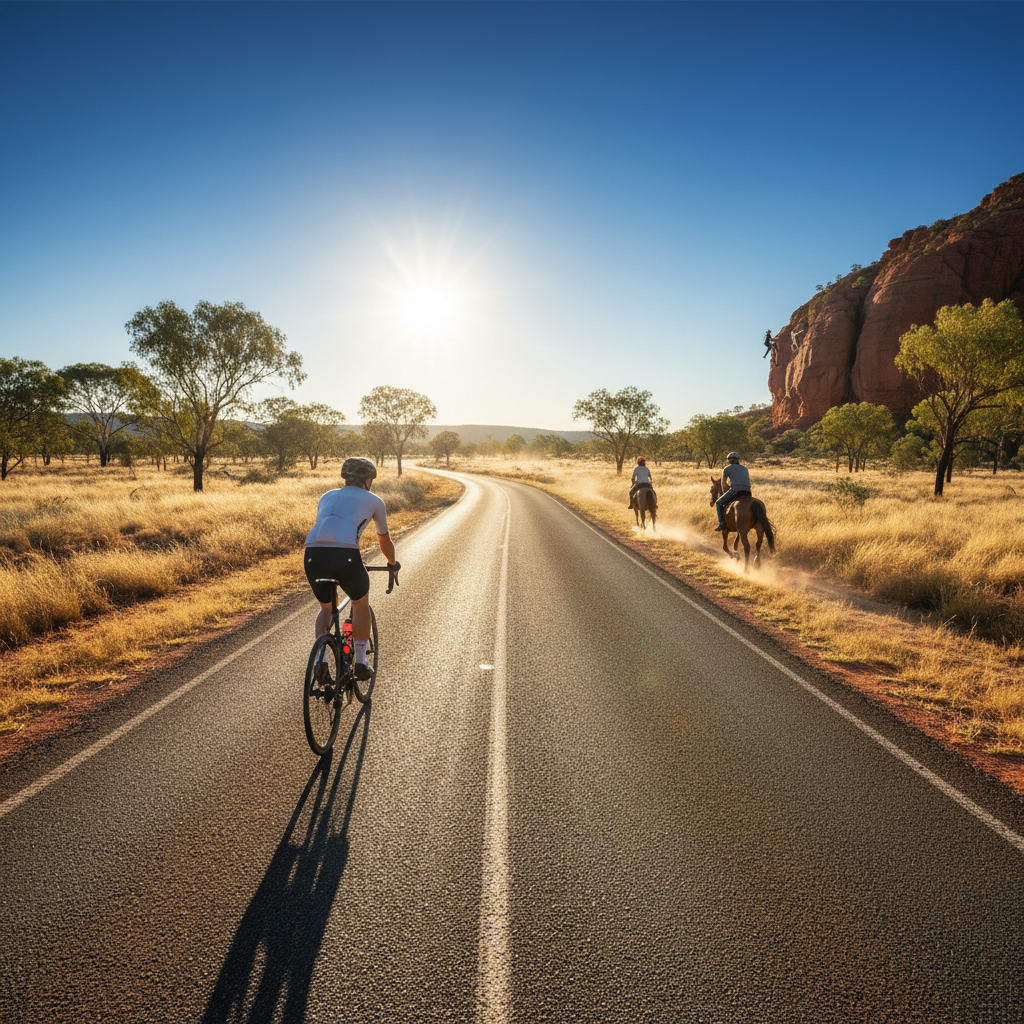 Beat the Sun on Your Next Aussie Roadie: Essential Helmet Sun Protection