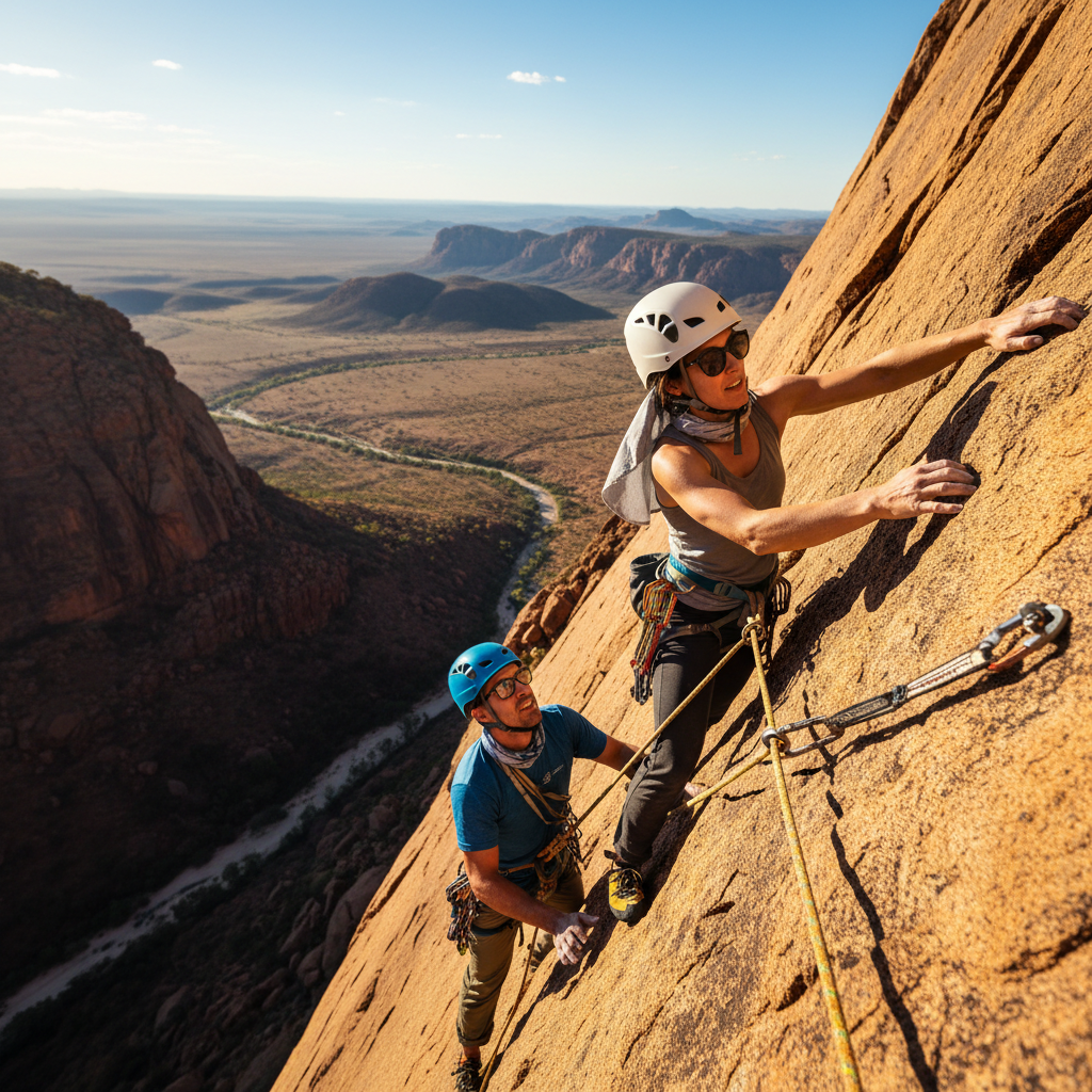 Beyond the Brim: Mastering Helmet Sun Protection on Australian Multipitch Climbs