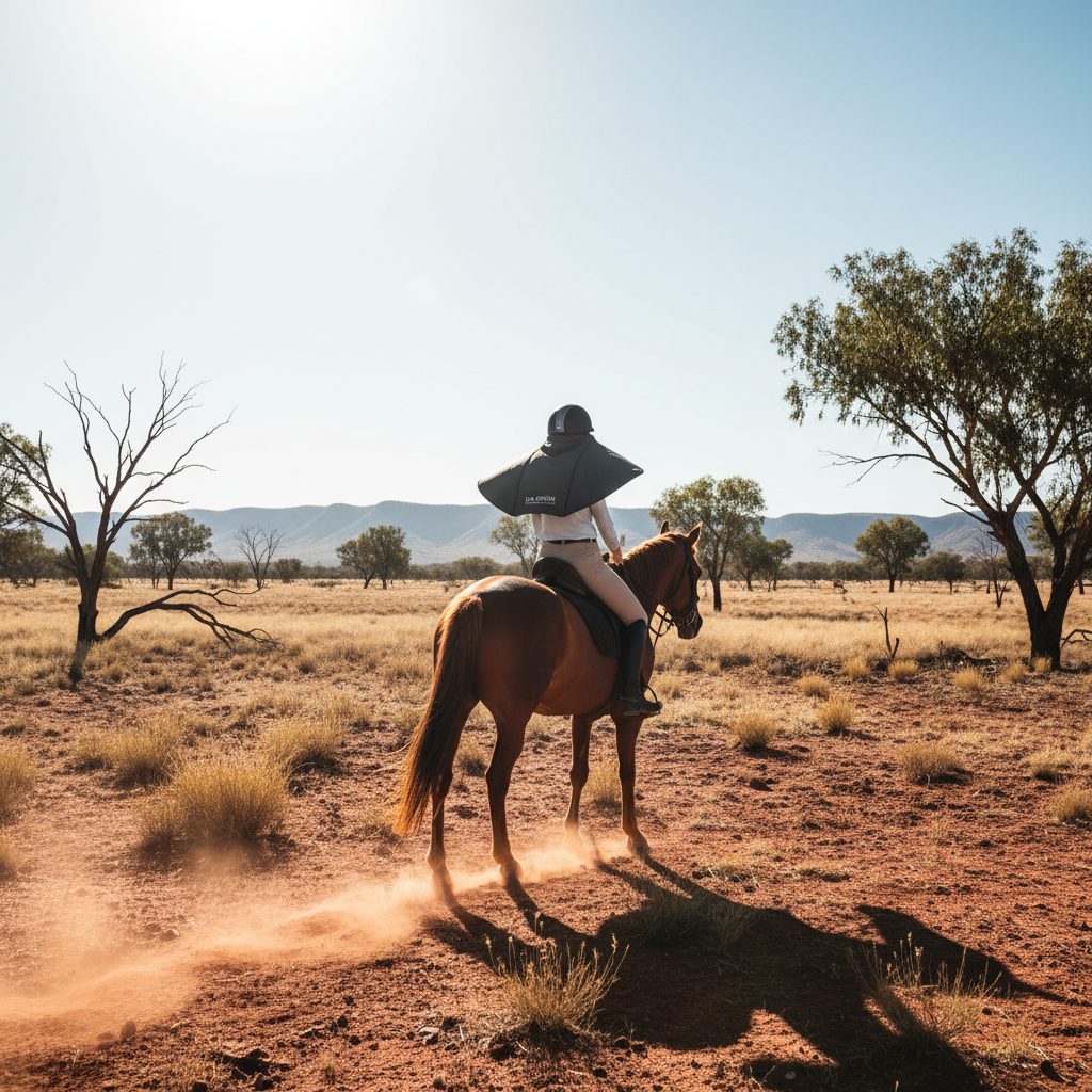 Beyond the Brim: Unseen Sun Hazards for Horse Riders
