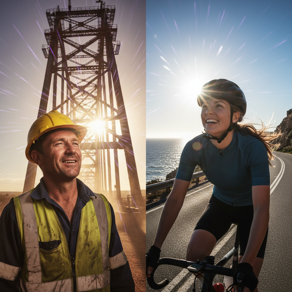 Beyond the Burn: Protecting Your Skin and Eyes When Wearing a Helmet in the Australian Sun
