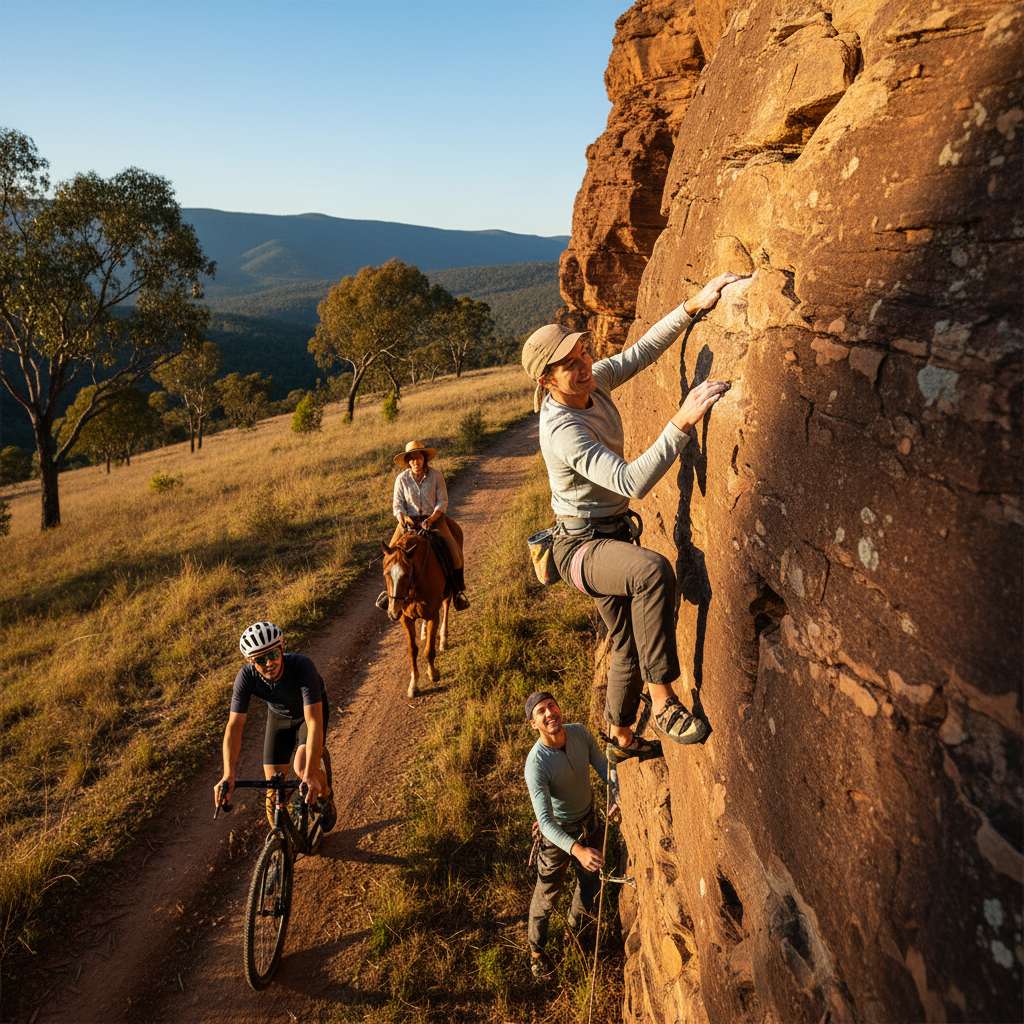 Climbing Under the Aussie Sun: Helmet Brim Protection is Non-Negotiable