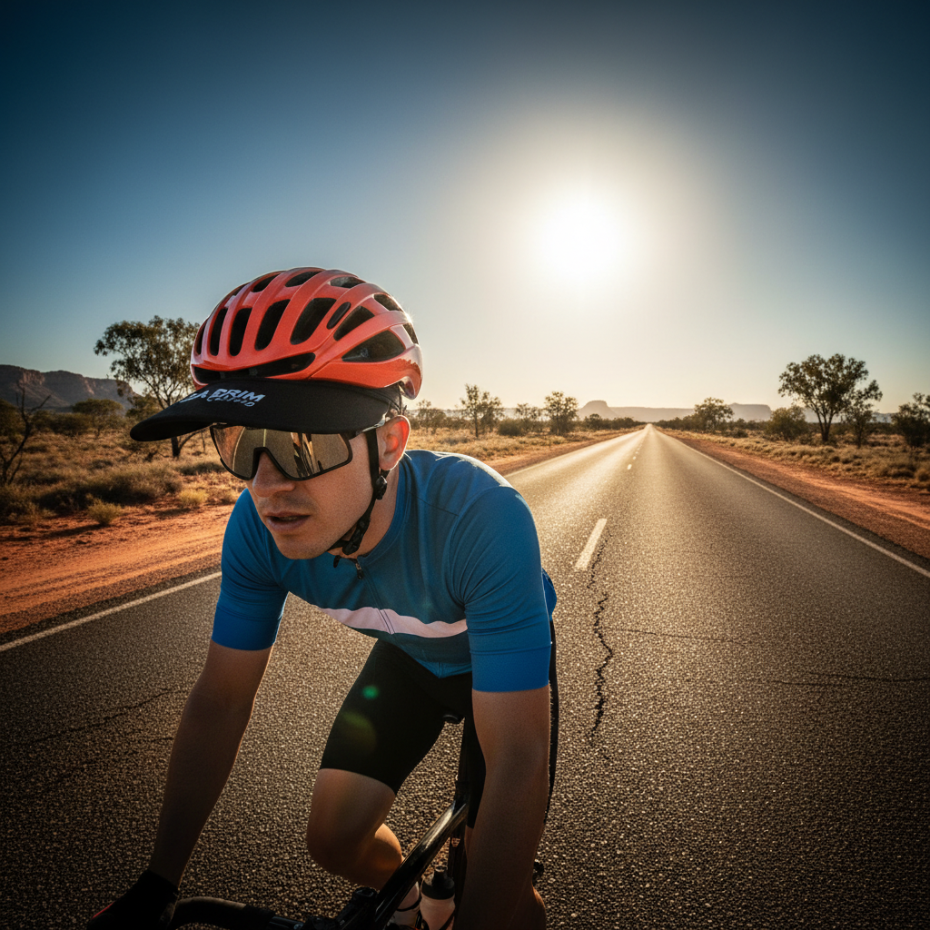 Conquer the Heat: Your Helmeted Guide to Riding in Extreme Australian Conditions