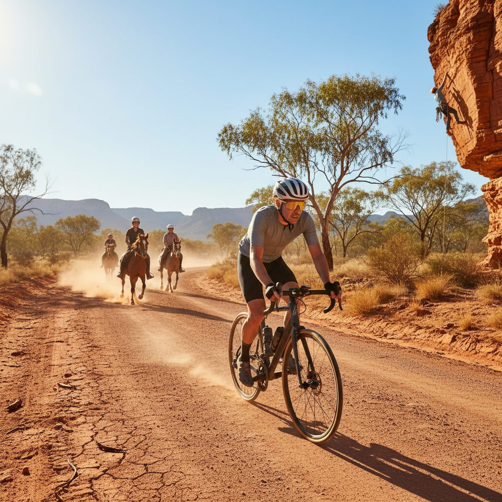 Conquer the Heat: Your Helmeted Ride in Extreme Australian Conditions