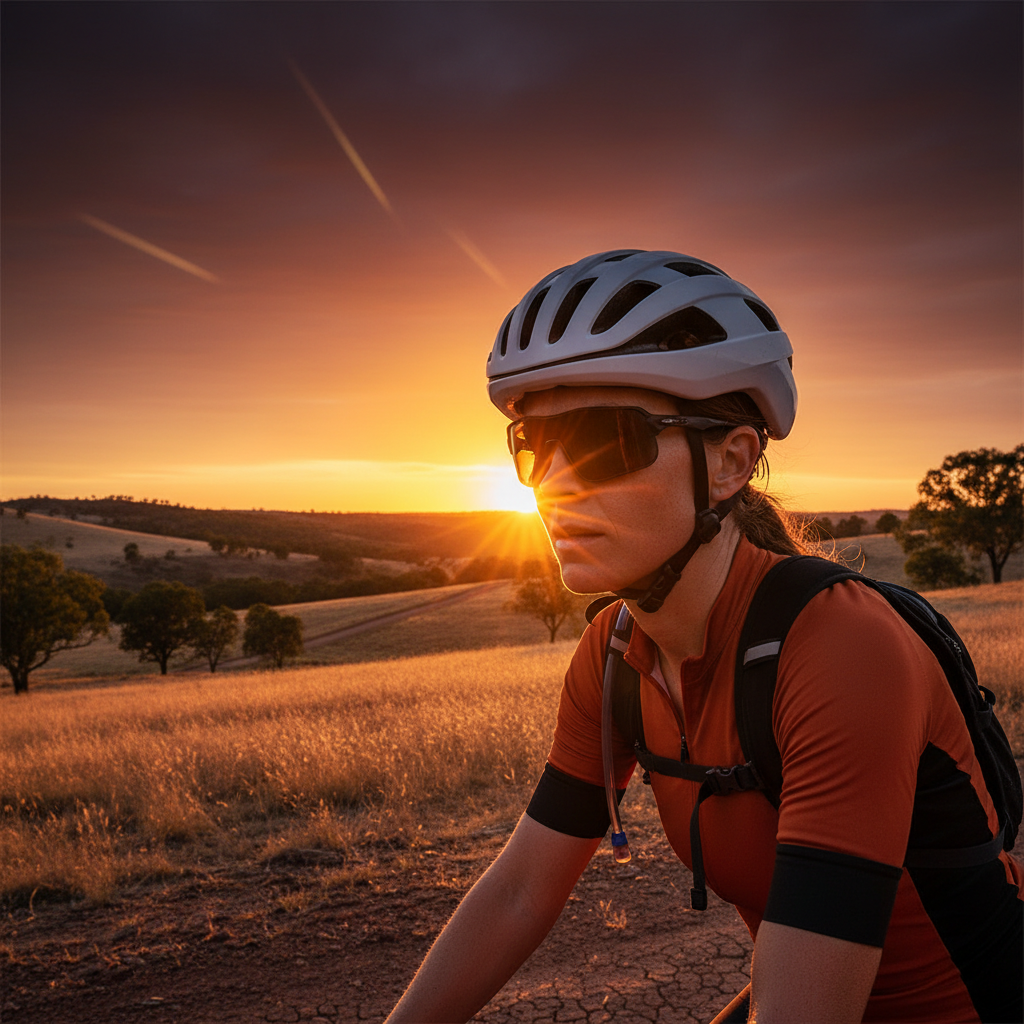 Cycling in the Australian Sun: Your Helmet is Only Half the Story