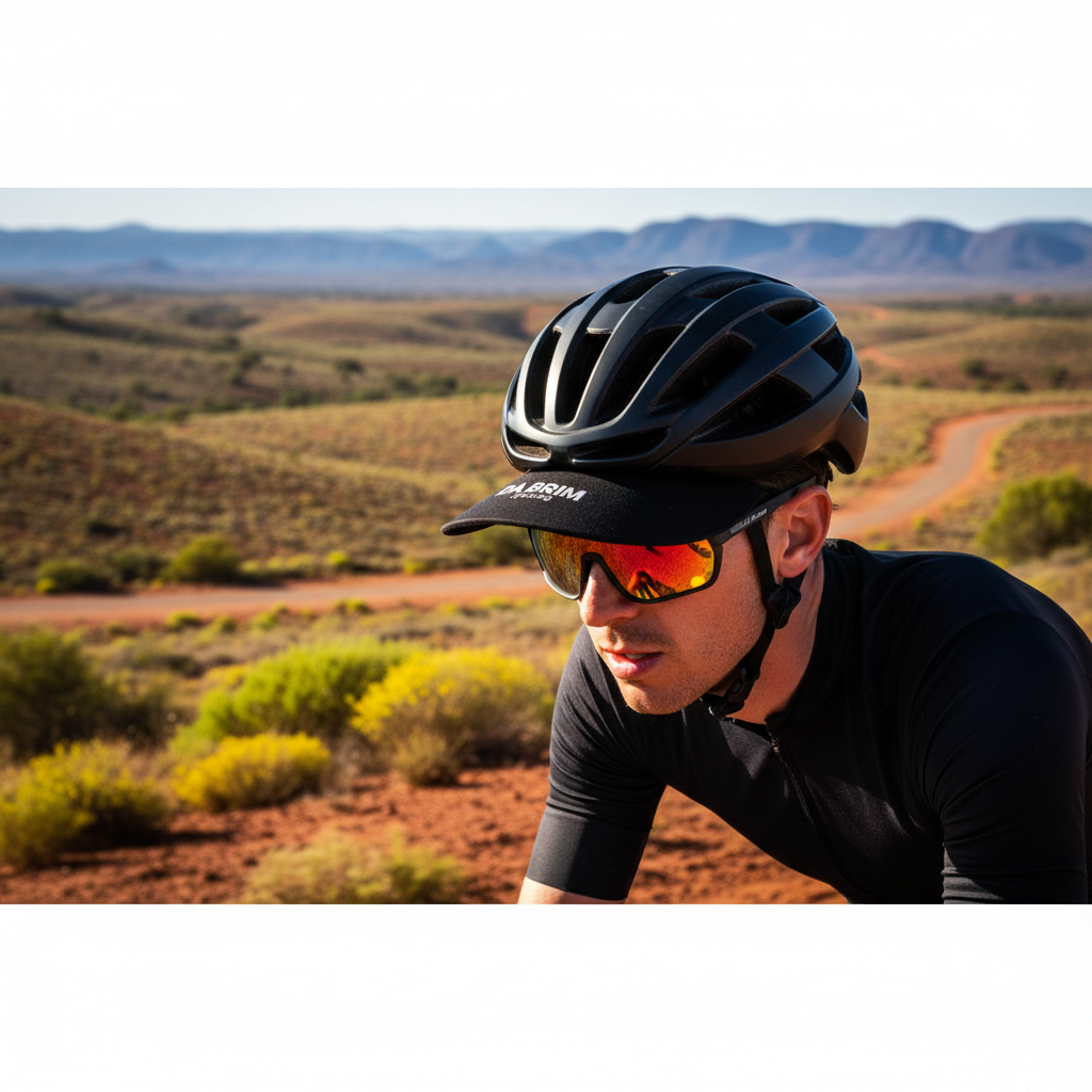 Cycling in the Outback Sun? Your Helmet Needs Backup.