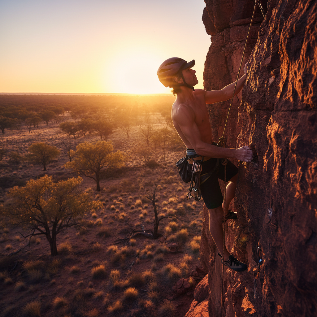 Dominate the Sun: Helmets, Brims, and Australian Climbs