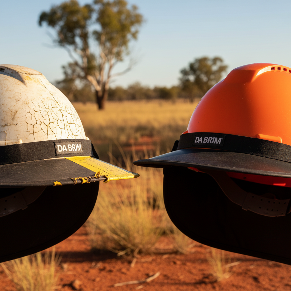 Don't Be Fooled: Why Cheap Helmet Brims Crumble Under Australian Sun