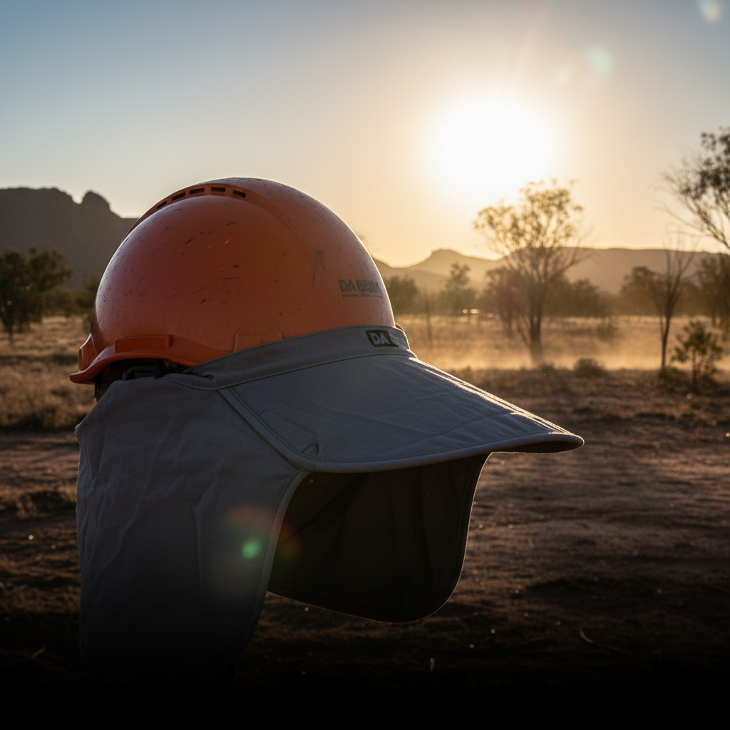 Helmet Brim vs. Neck Flap: Dodging the Australian Sun