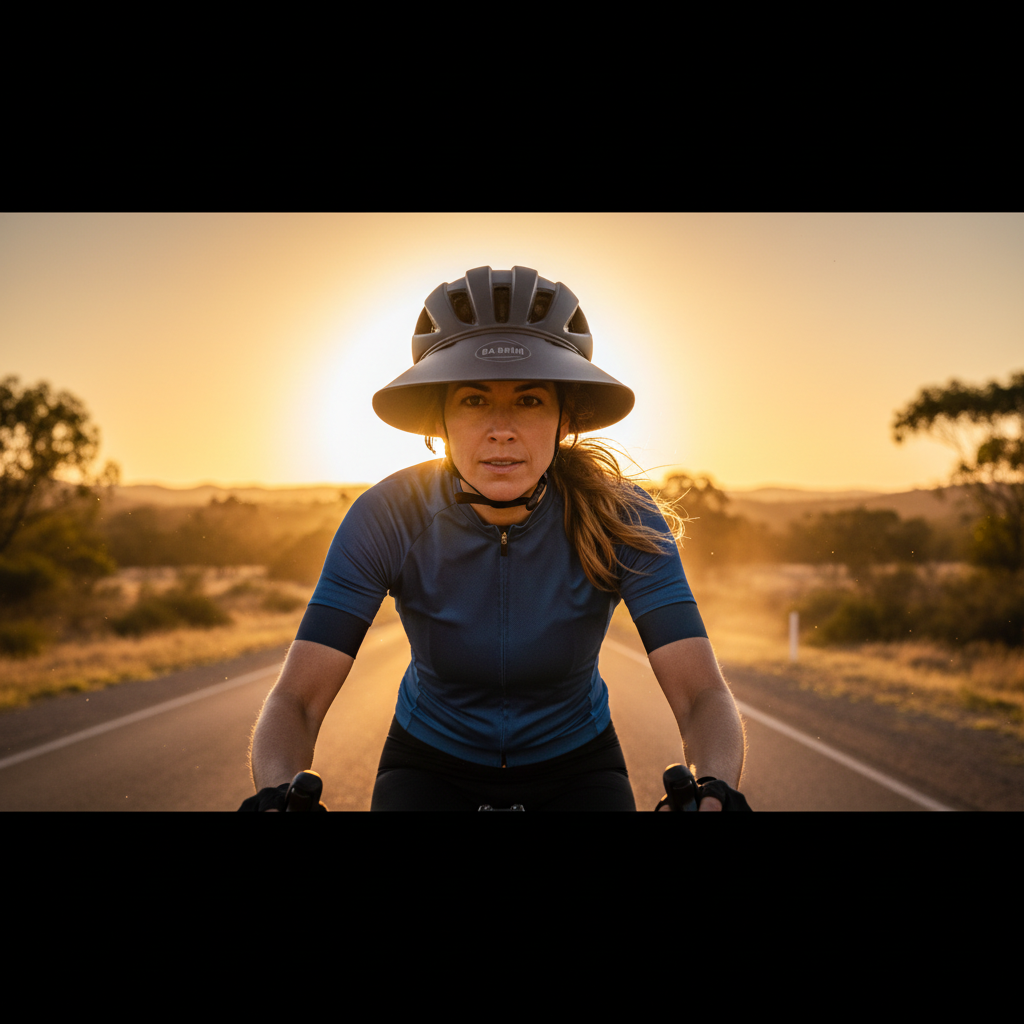 Helmet Brims & Aerodynamics: The Sun's Not Your Only Enemy