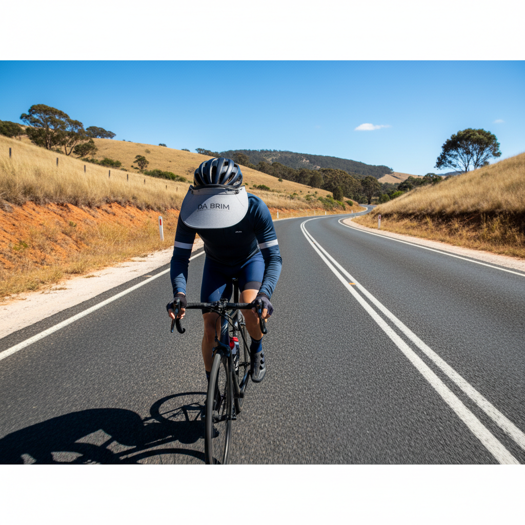Helmet Brims and Your Pace: Understanding Aerodynamics Down Under