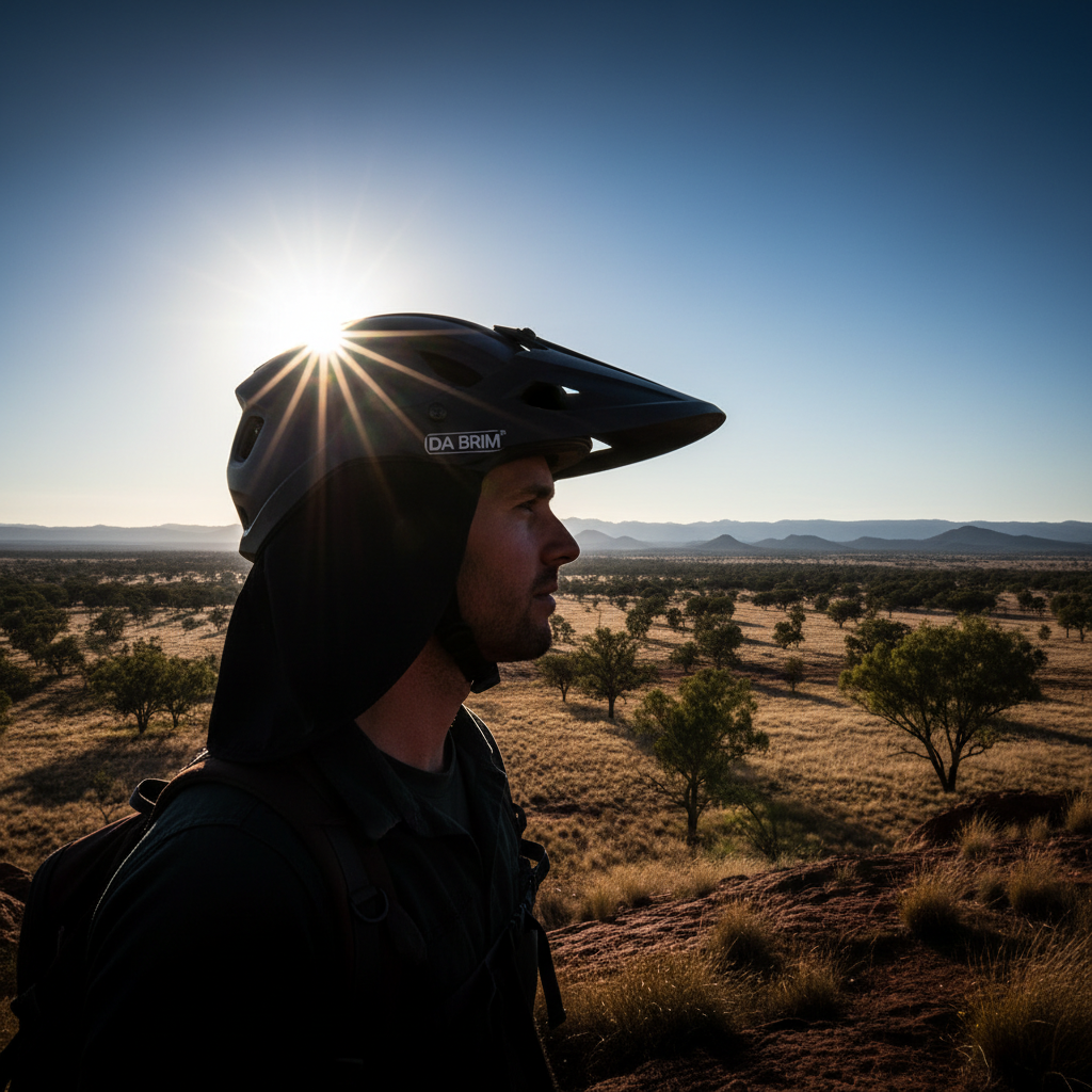 Helmet Brims: Built-In vs. Add-On – What's Right for Your Australian Sunnies?