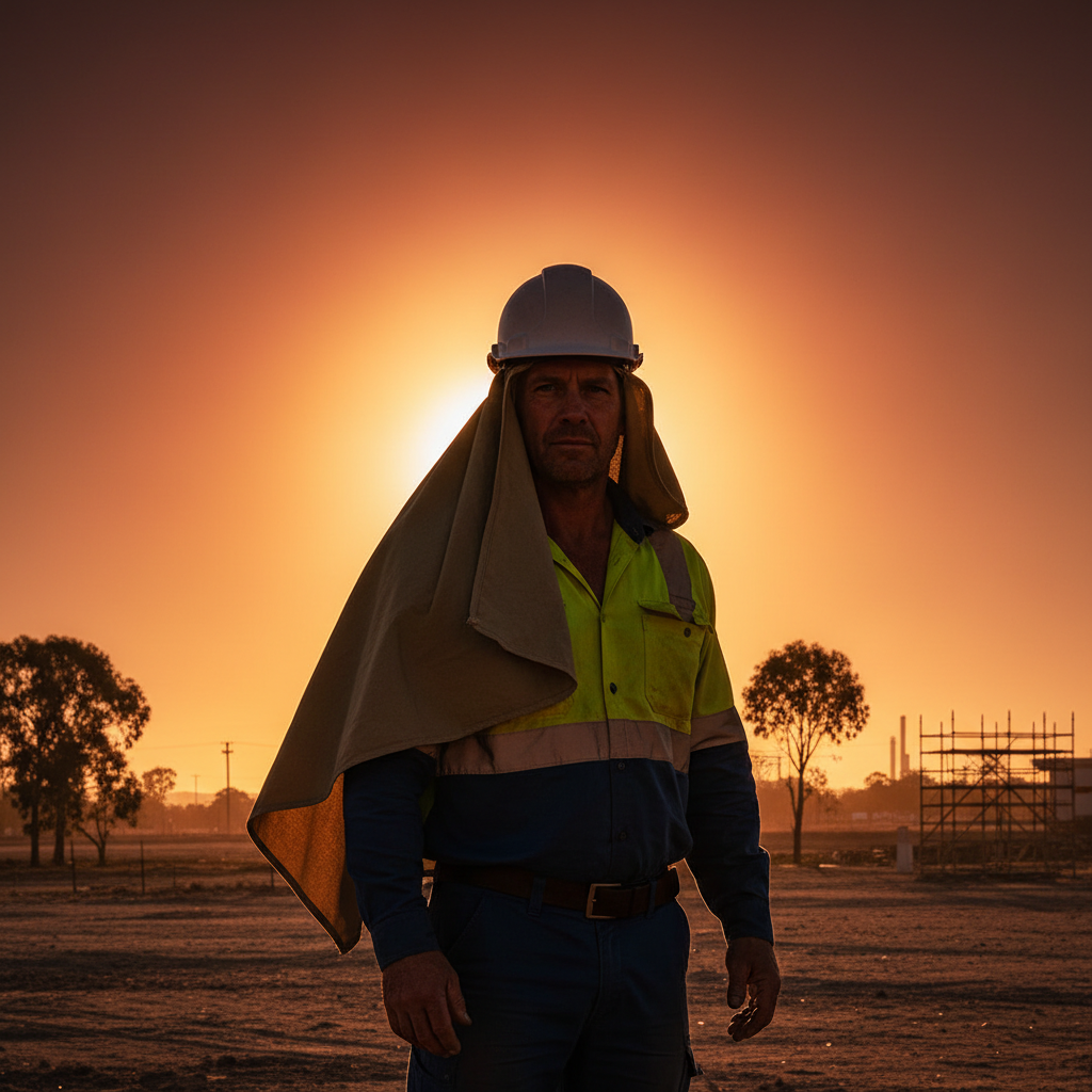 Helmet Sun Brim vs. Neck Flap: Which Offers Better Sun Protection for Aussies?