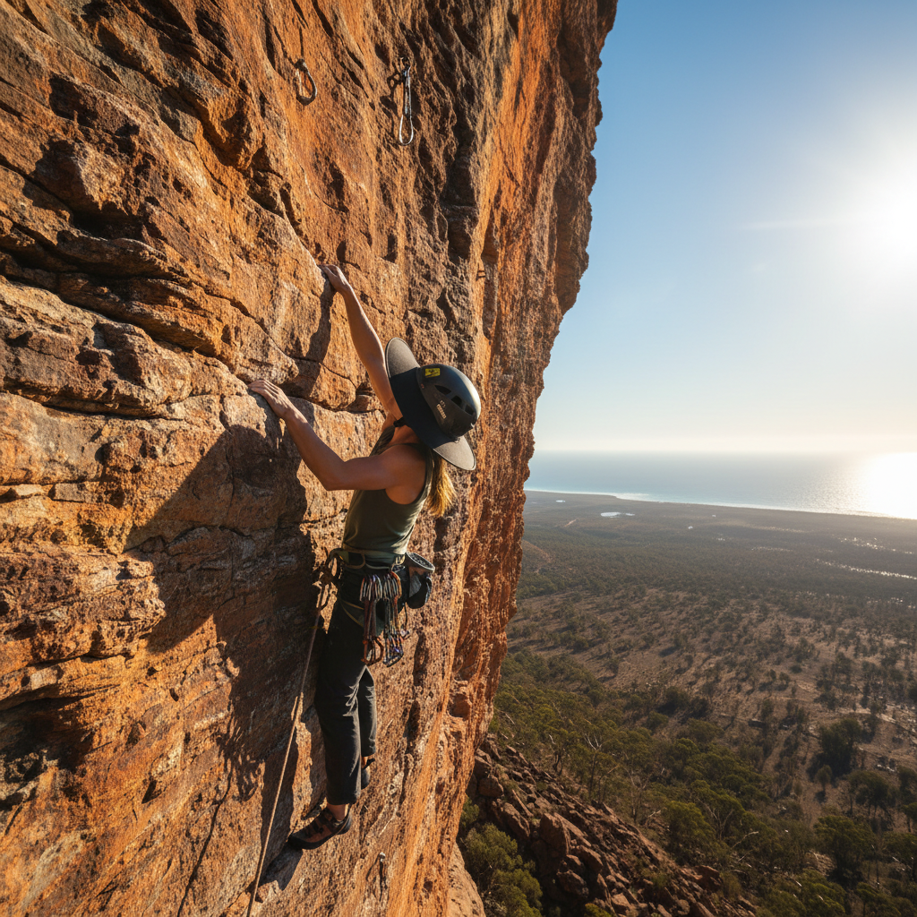 Helmet Up, Sun Down: Protecting Climbers from Australian UV