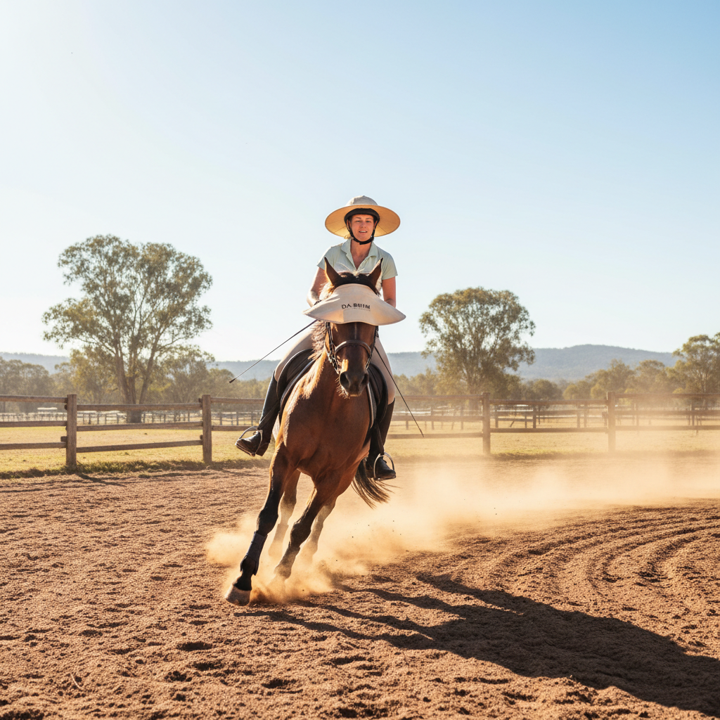Helmet vs. Sun: The Equestrian's Essential Guide to Staying Safe Down Under
