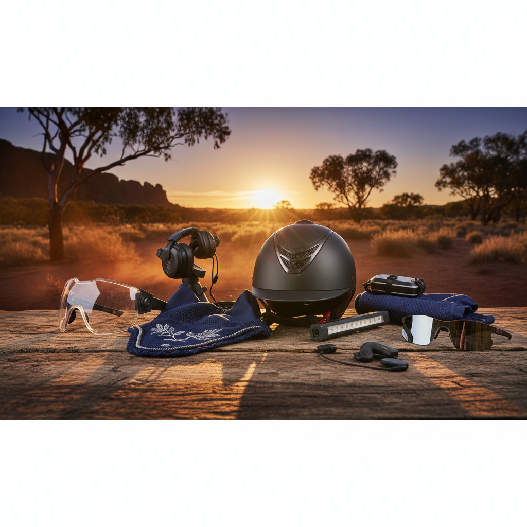 Level Up Your Ride: Essential Helmet Accessories for Australian Equestrians