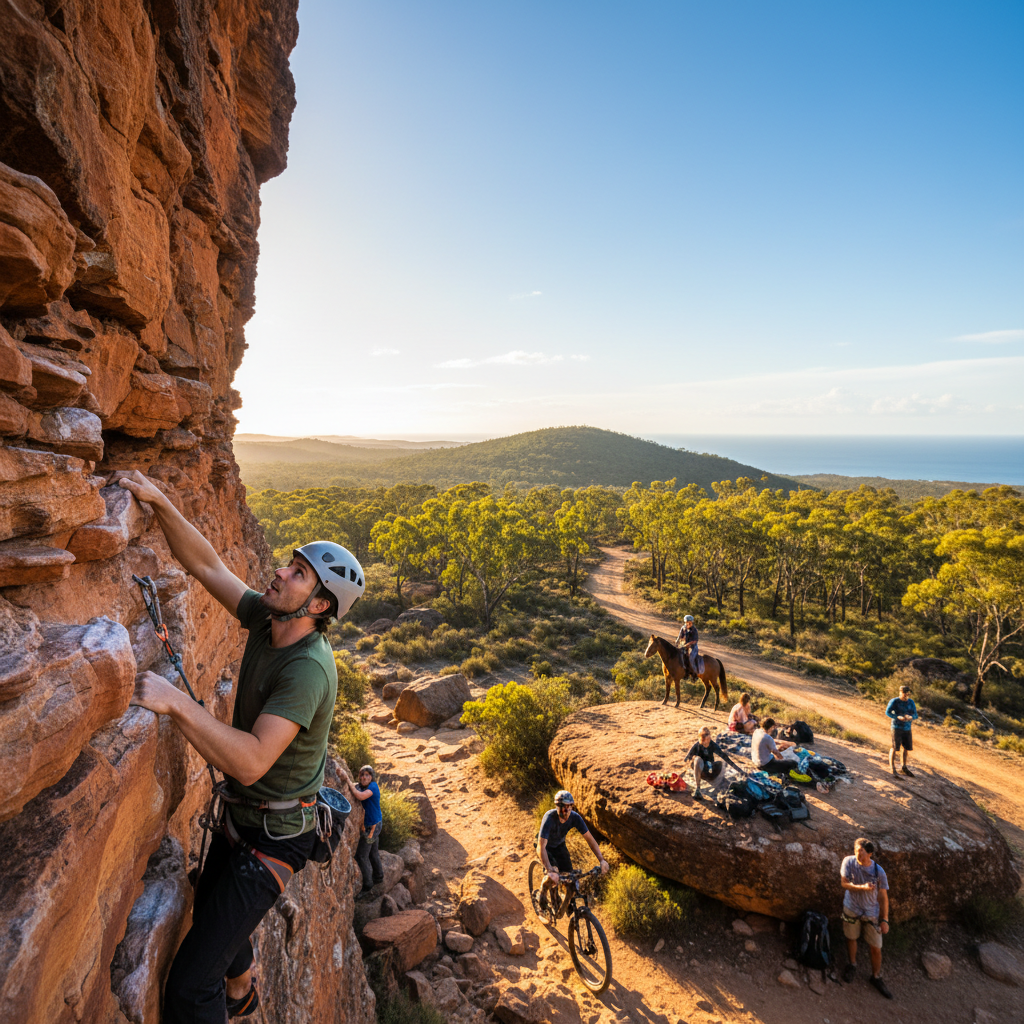 Multipitch Climbing in Australia: Sun Protection for Your Noggin