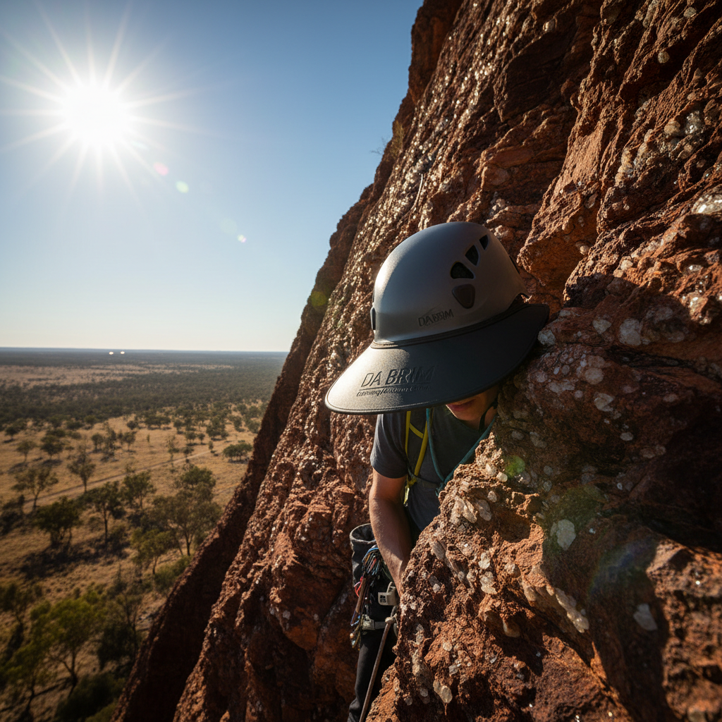 Rock Reflection: The Hidden Sun Danger for Helmeted Climbers in Australia