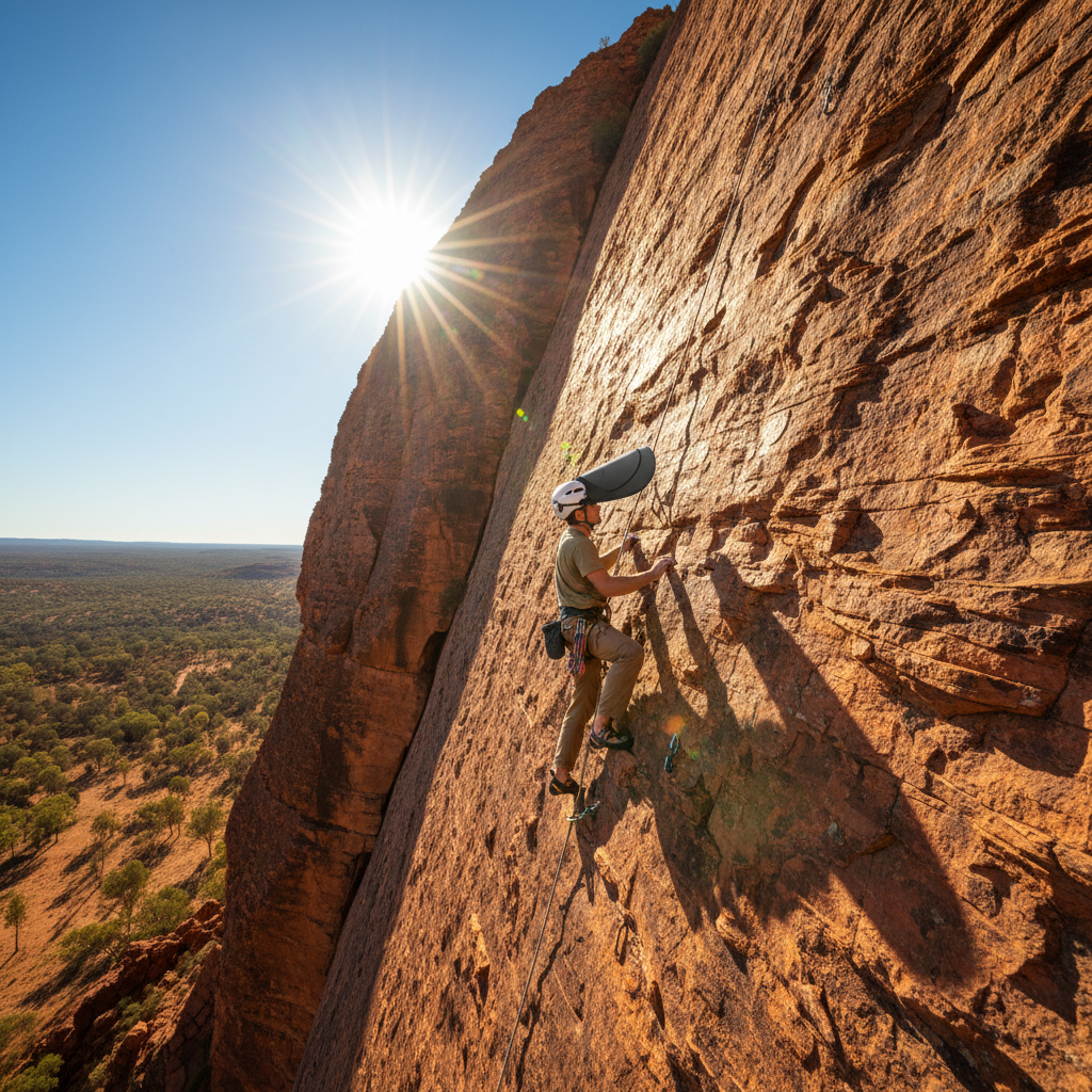 Rock's UV Secret: Why Your Helmet Isn't Enough on Australian Crags