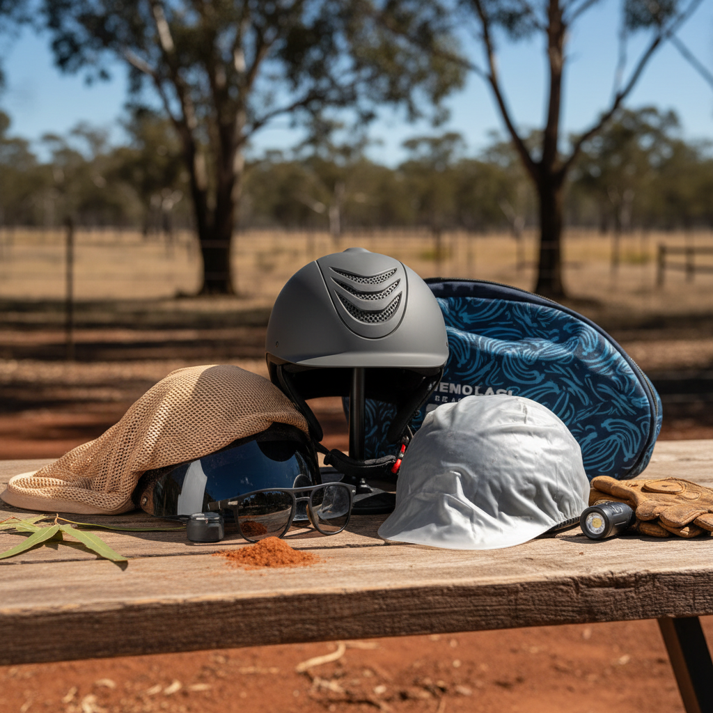 Shield Your Ride: Essential Helmet Accessories for Australian Equestrians