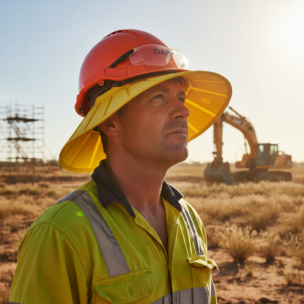 Sun Safe While You Sweat: Your Helmeted Guide to Australian Outdoor Work