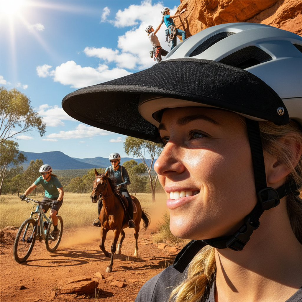 Sun Smart Headwear: Choosing the Right Helmet Sun Brim for Australian Conditions