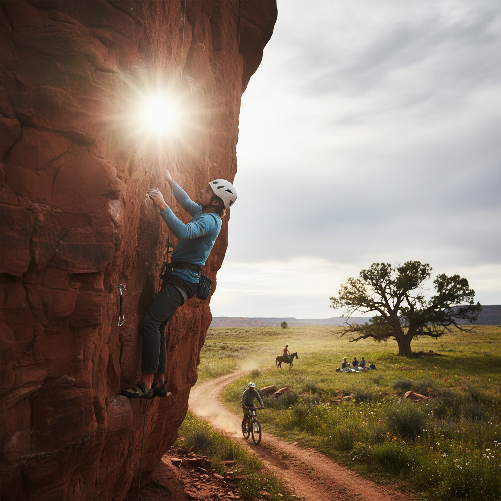 Sunburn on Cooler Climbing Days? Why Helmets Aren't Enough