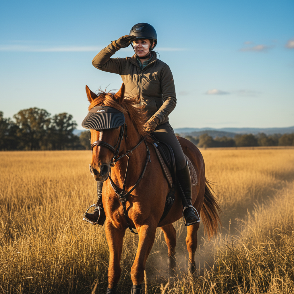 Sunburn on Horseback: Why Riders Still Burn in Winter