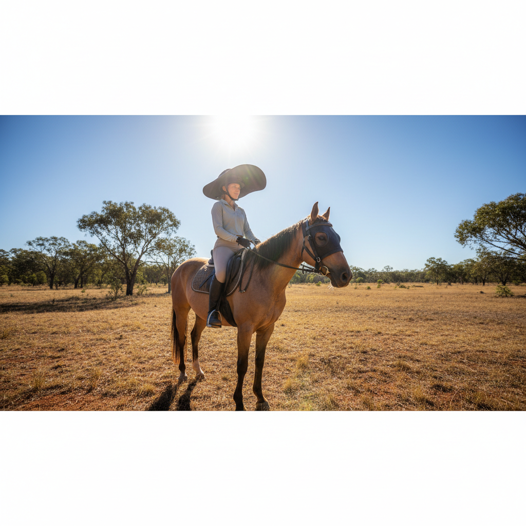 Wide-Brim Hats: Why They're Not Your Only Line of Defence Against the Australian Sun When Riding